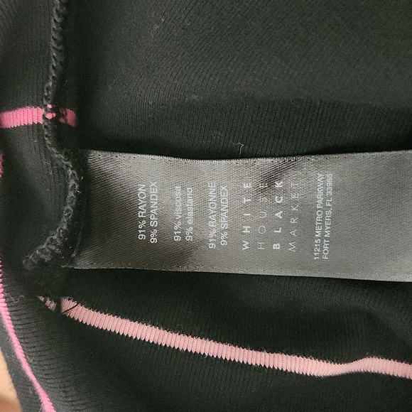 WHITE HOUSE BLACK MARKET CUTOFF SHOULDERS DRESS 👗 - Picture 8 of 8